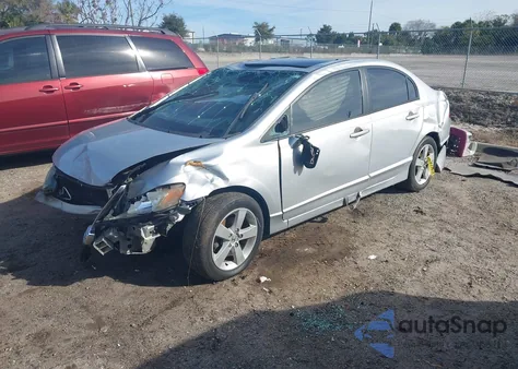 2007 Honda Civic Ex from USA, damaged, VIN 1HGFA16827L044800